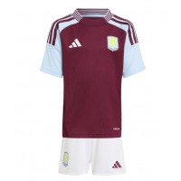 Dres Aston Villa Domáci pre deti 2024-25 Krátky Rukáv (+ trenírky)